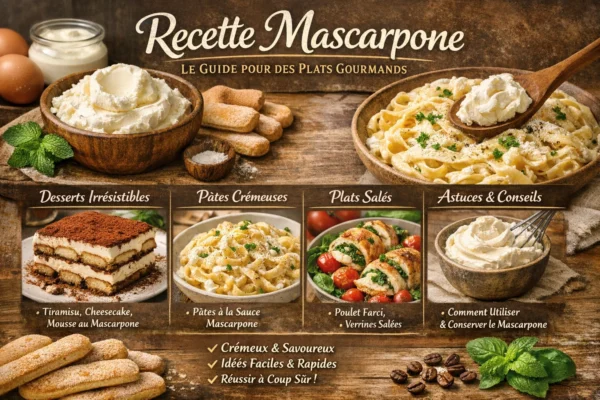 recettes mascarpone