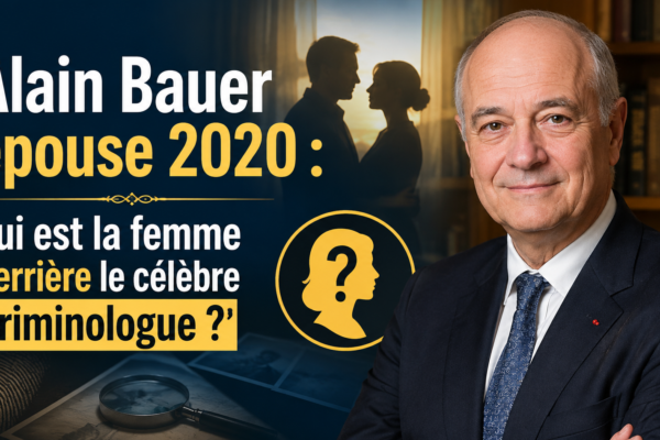 Alain Bauer épouse 2020
