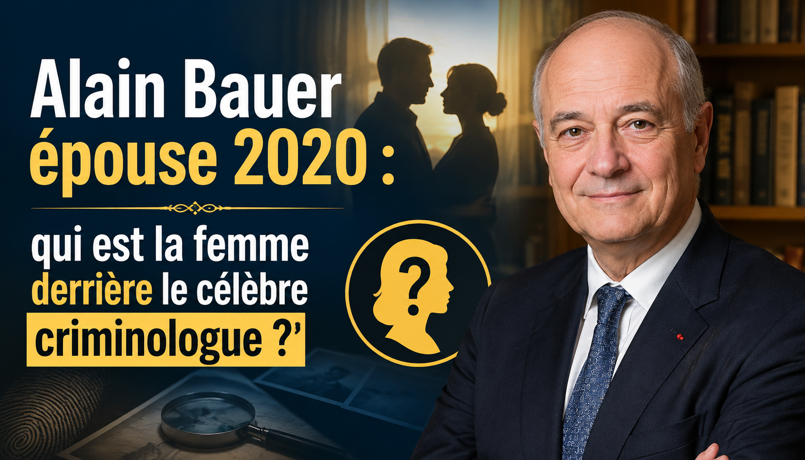 Alain Bauer épouse 2020